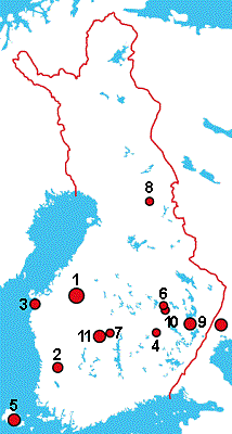 Suomen t�rm�yskraatterit